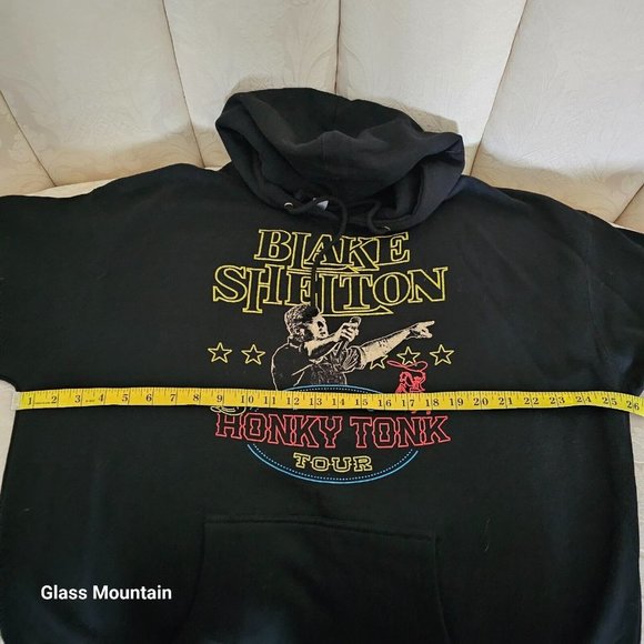 Sold - Blake Shelton Back to The Honky Tonk Tour 2023 Black Men's XL Hoodie - Picture 8 of 12